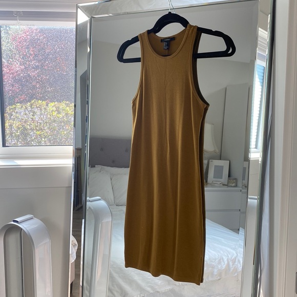 Forever 21 Dresses & Skirts - SMALL OLIVE GREEN DRESS